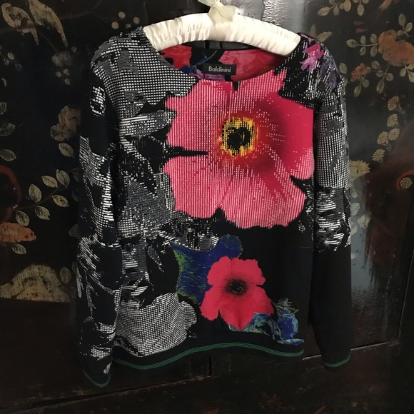 Baldinini Design pull-over/top styled cuffs waist - Picture 1 of 7